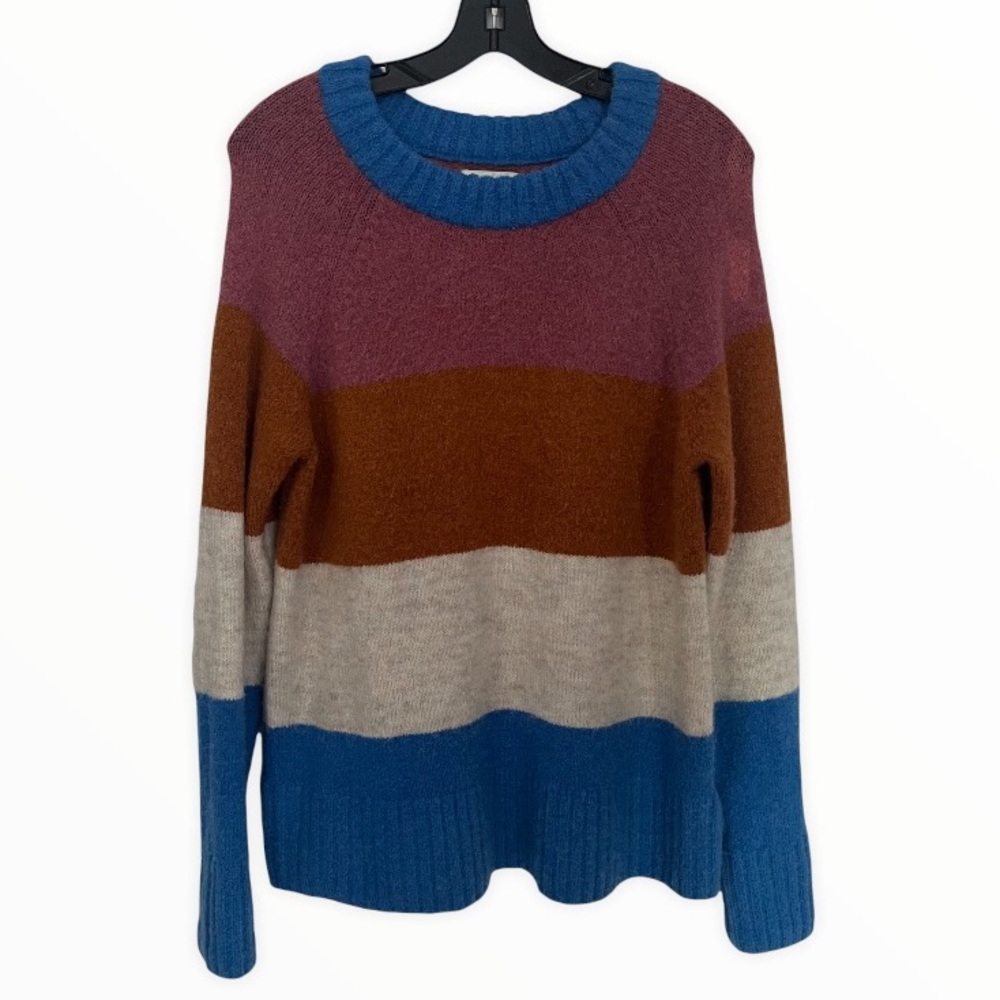 COLOURBLOCK CREWNECK SWEATER